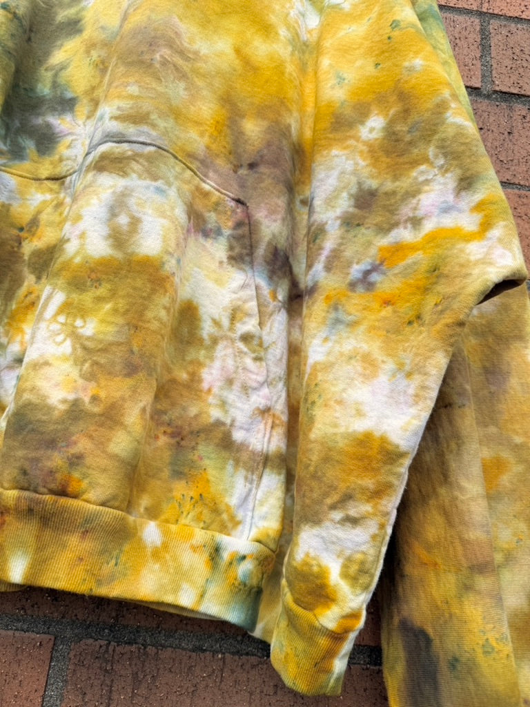 YZY HD-01 02 Hand Dyed Hoodie Size M/L