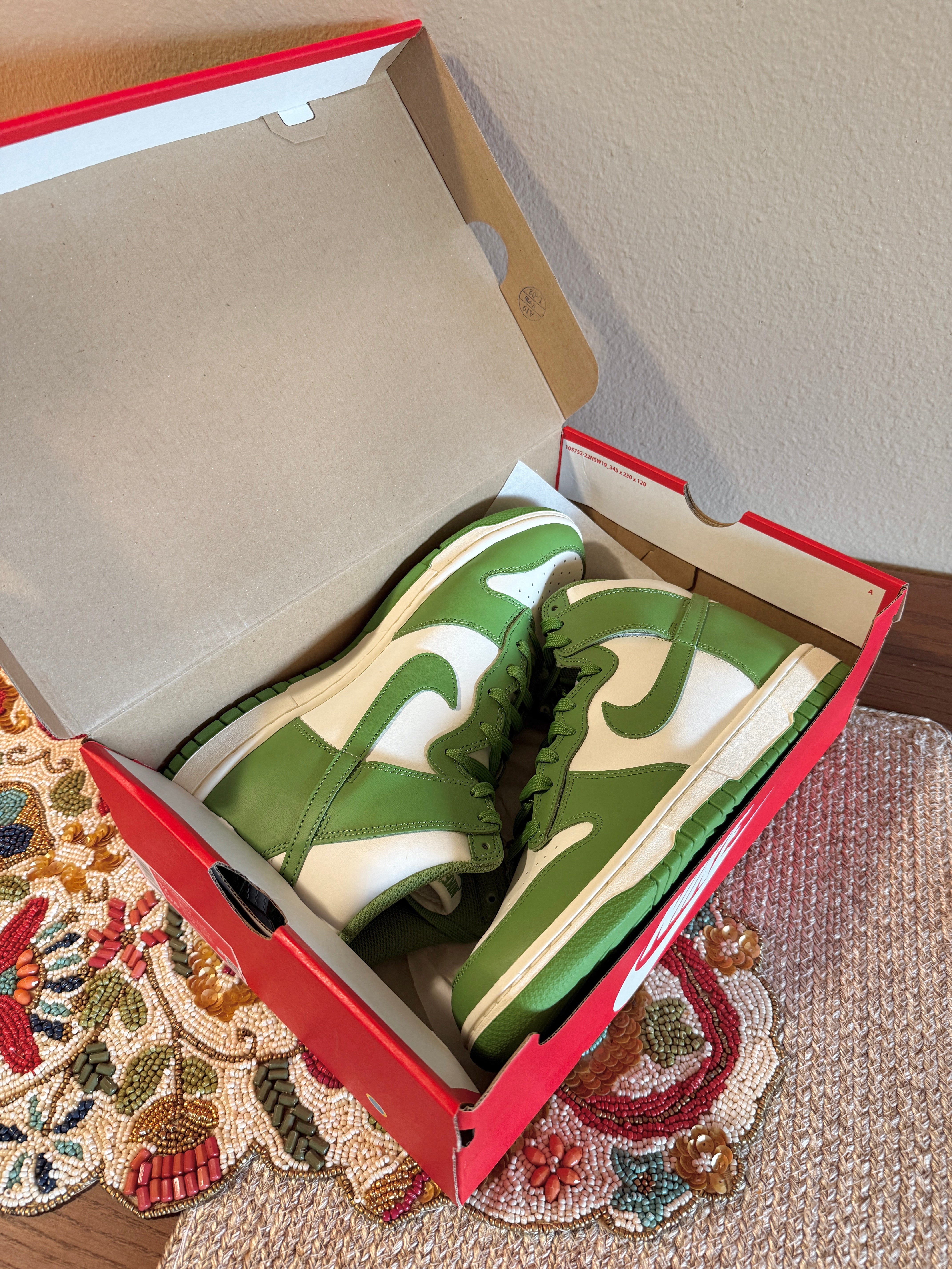Nike Dunk High Chlorophyll Sail Size 10.5M / 12W