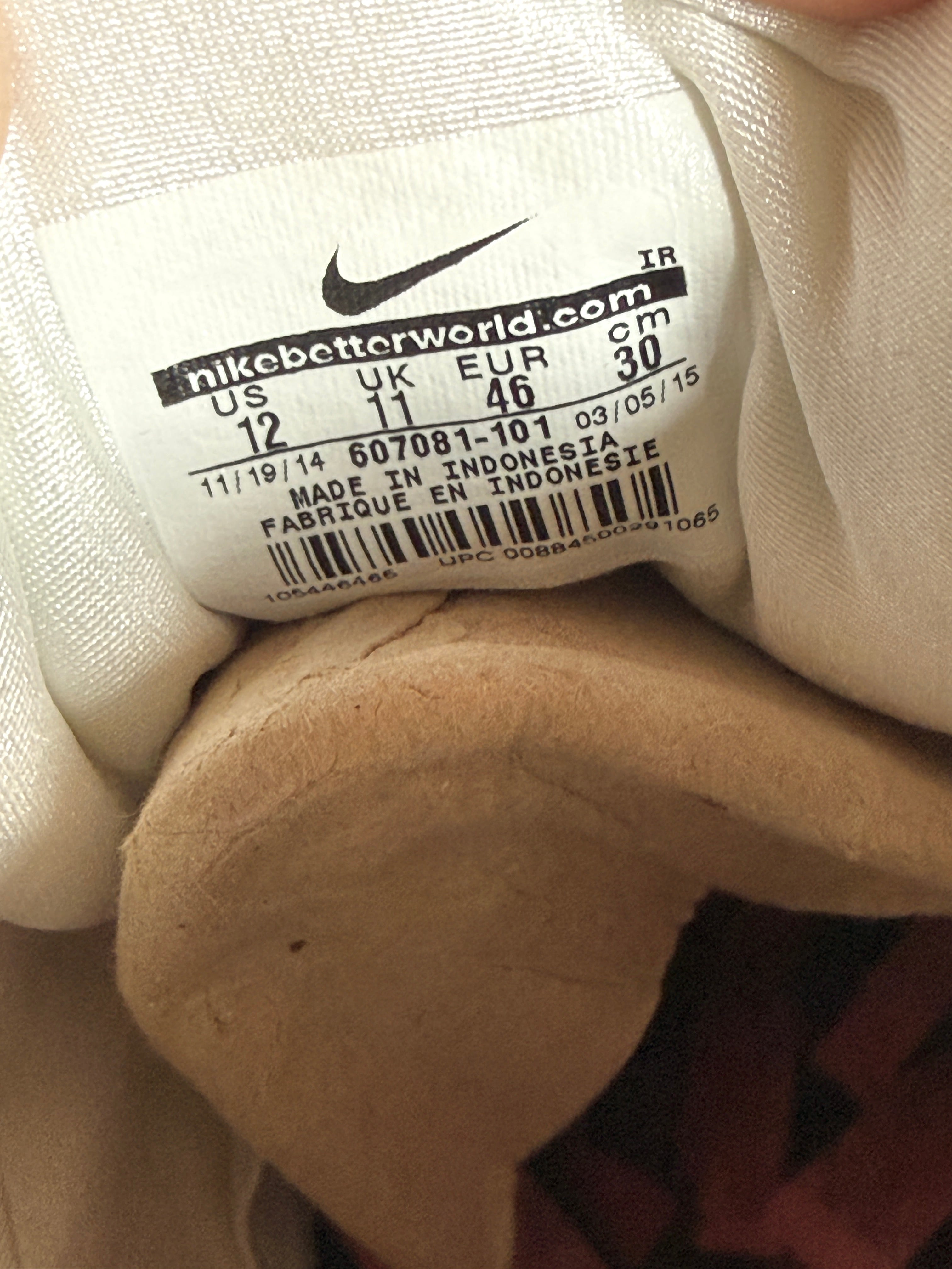 Nike Air Trainer 1 Jerry Rice Size 12