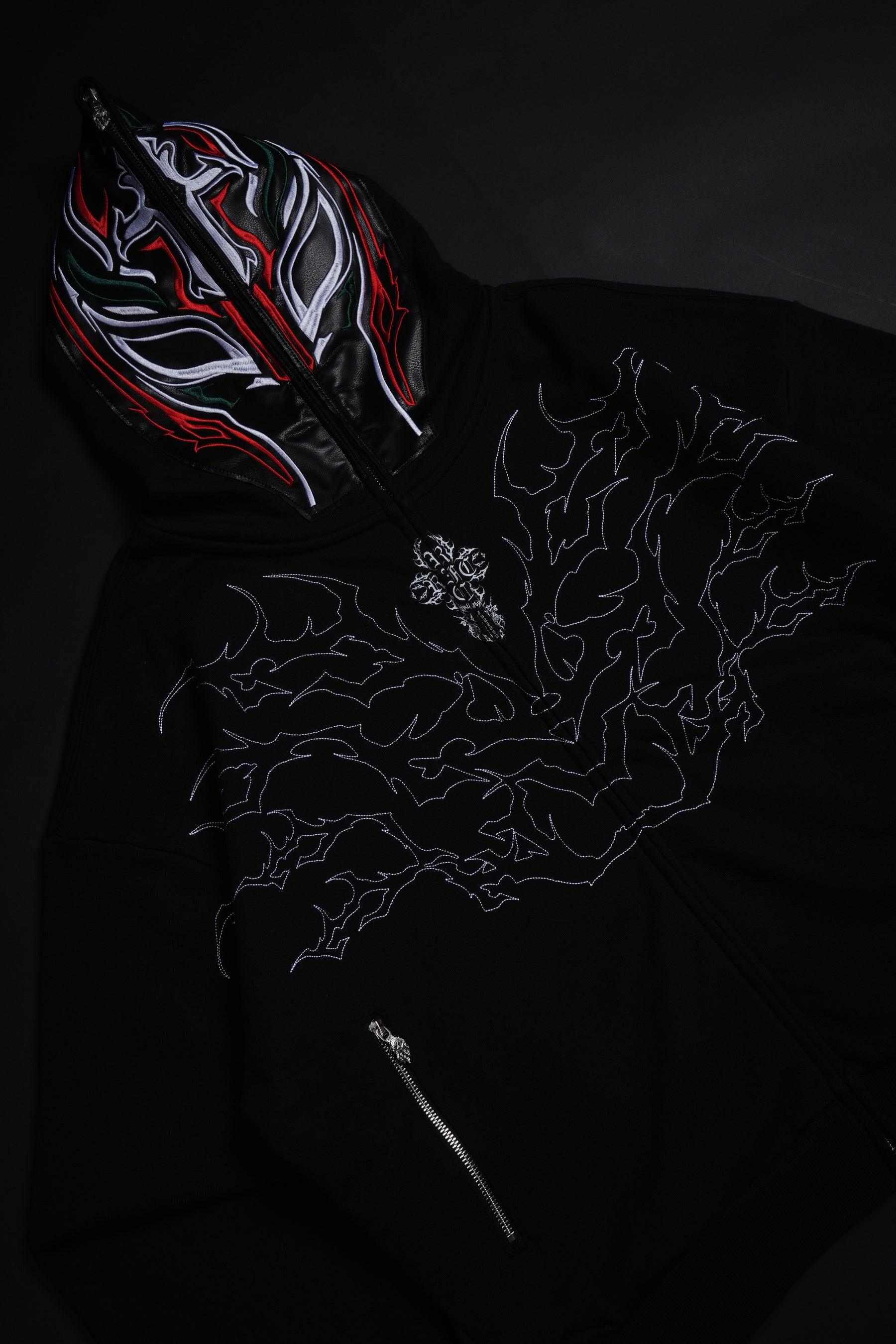 Civil Regime LWO Rey Mysterio Full Zip Hoodie Black