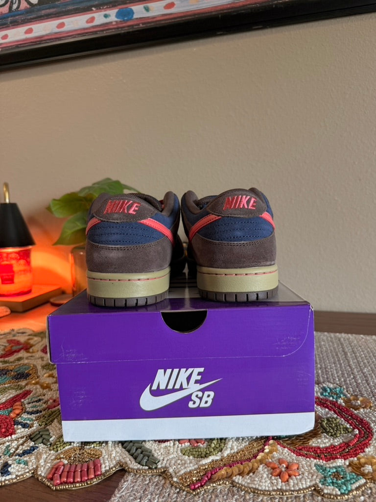 Nike SB Dunk Low Baroque Brown Adobe Size 10