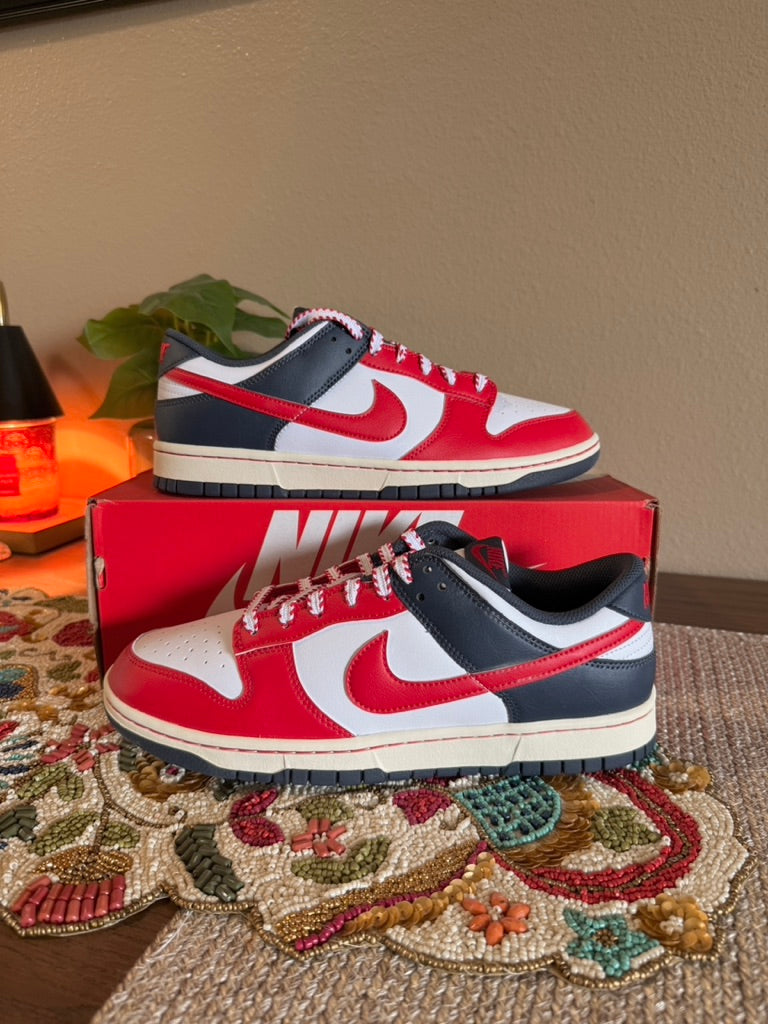 Nike Dunk Low Boston Red Sox Size 9