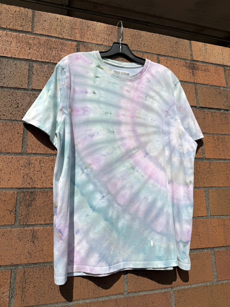 Y2K Nike Hand Dyed Swoosh Tee Size L
