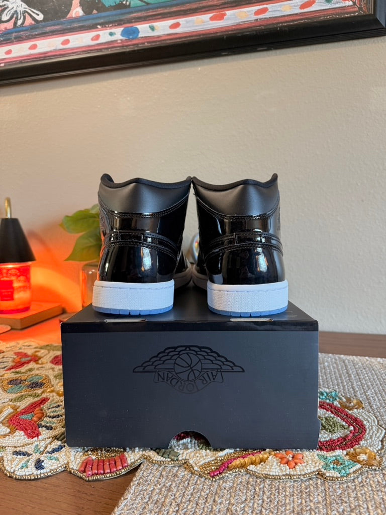 Jordan 1 Mid SE Space Jam Size 10.5 MISSING LID