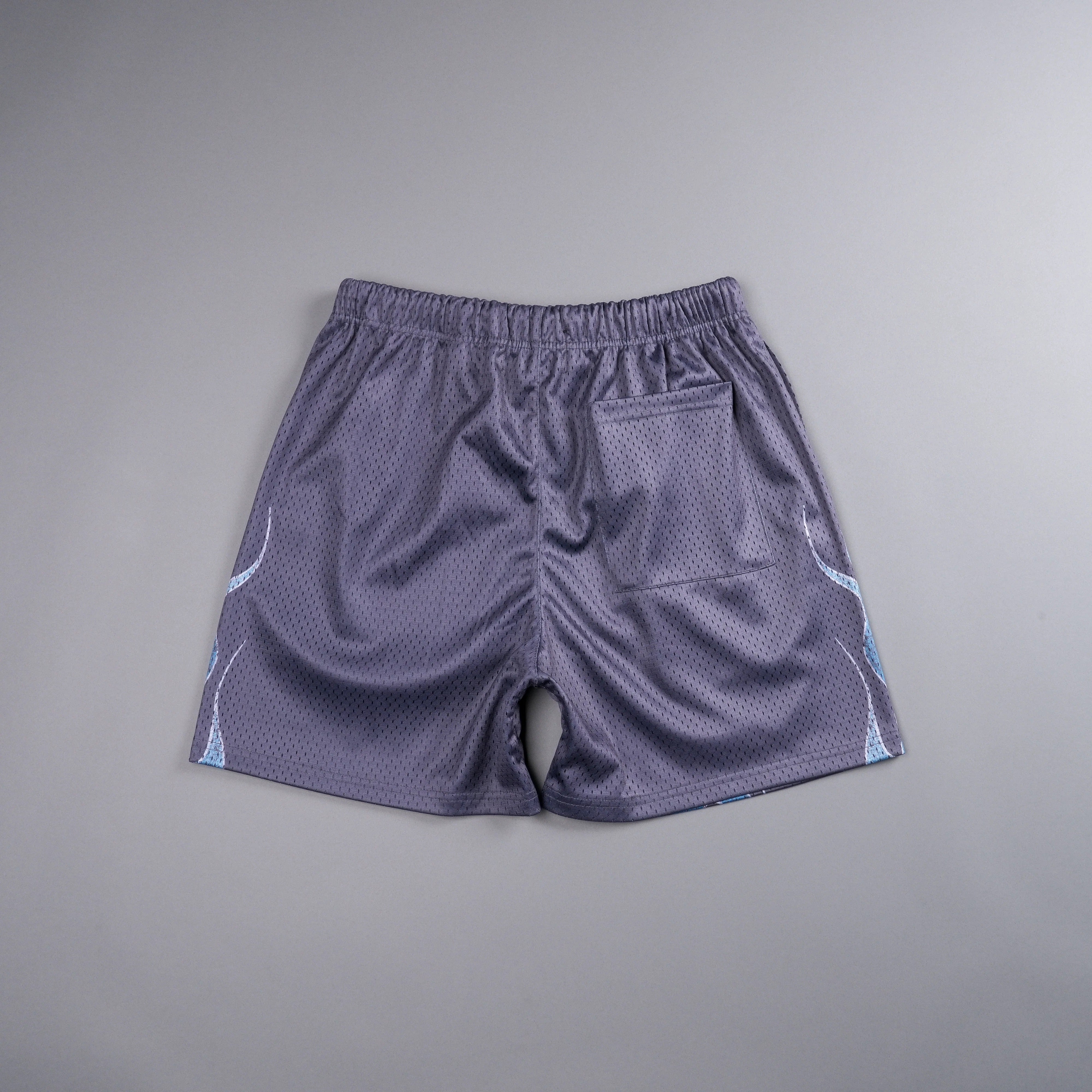 Darc Sport Full Throttle Mesh Shorts Wolf Gray Sz M