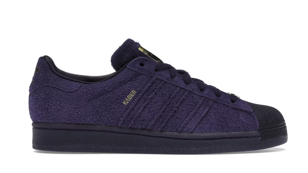 adidas Superstar ADV Kader Sylla Purple HP8865 Sz 8.5