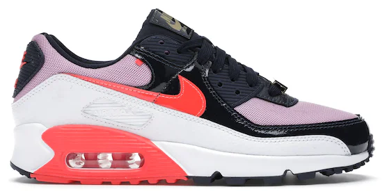 Nike Air Max 90 Cuban Link Obsidian Pink (Women's) (SIZE 8W)