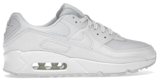 Nike Air Max 90 Triple White (2022) (Women's) (SIZE 8.5W)