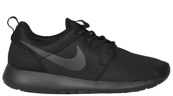 Nike Roshe Run Triple Black (Women's) (SIZE 5W)