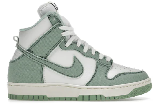 Nike Dunk High 1985 Enamel Green Denim (Women's) (SIZE 6W)