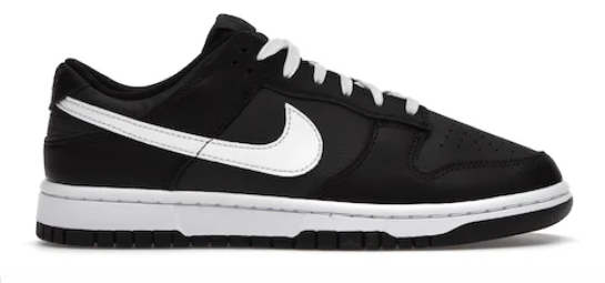 Nike Dunk Low Black White (2022) (SIZE 15)