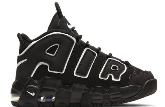 Nike Air More Uptempo Black White (2020) (PS) (SIZE 11C)