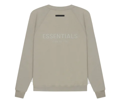 Fear of God Essentials Pull-Over Crewneck Moss/Goat (SIZE M)