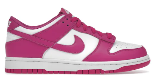 Nike Dunk Low Active Fuchsia (GS) (SIZE 6.5Y/8W)