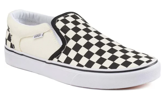 Vans Asher Slip-On Checkerboard (SIZE 10)