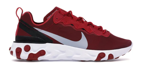 Nike React Element 55 Gym Red (SIZE 6.5)