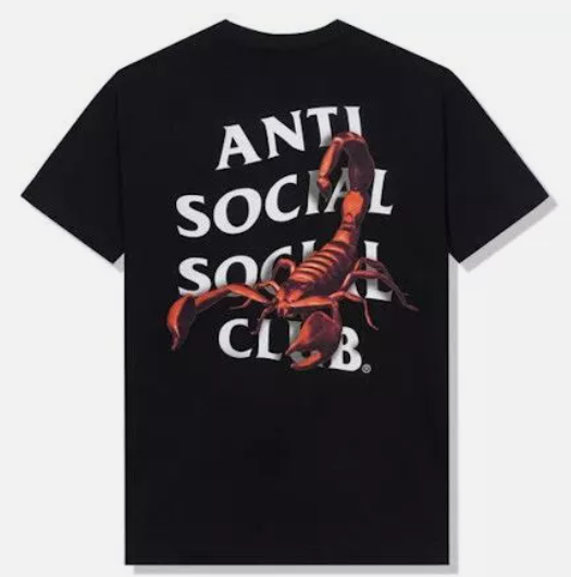 Anti Social Social Club Moodsting T-shirt Black Sz large