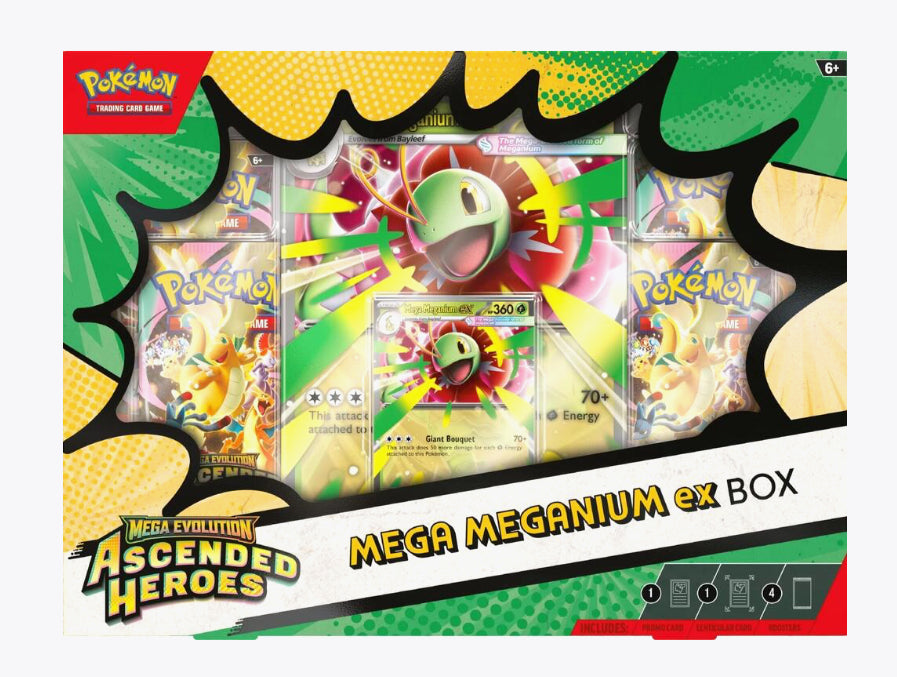Pokemon Ascended Heroes Mega Meganium ex Box
