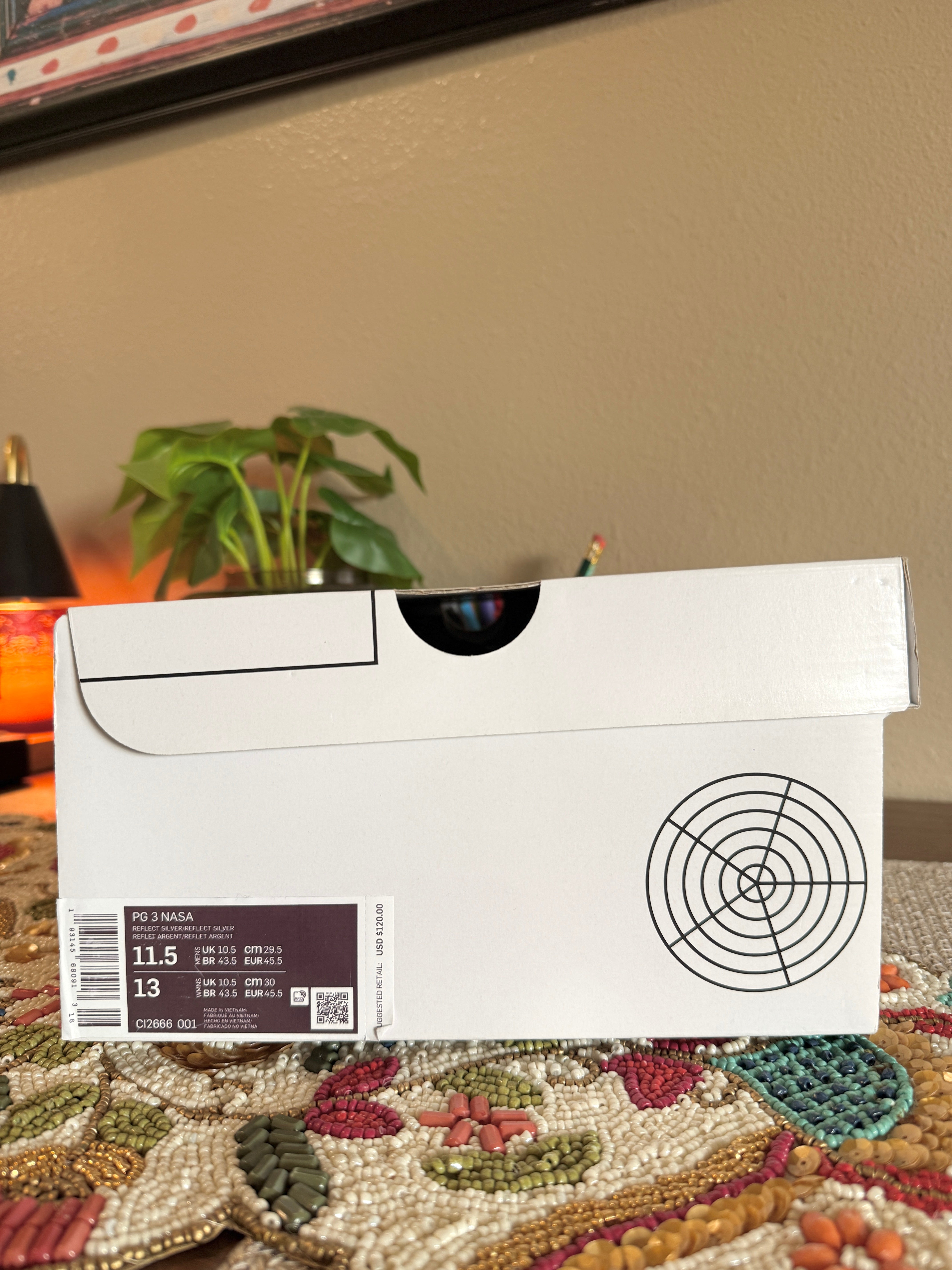 Nike PG 3 NASA 50th Size 11.5