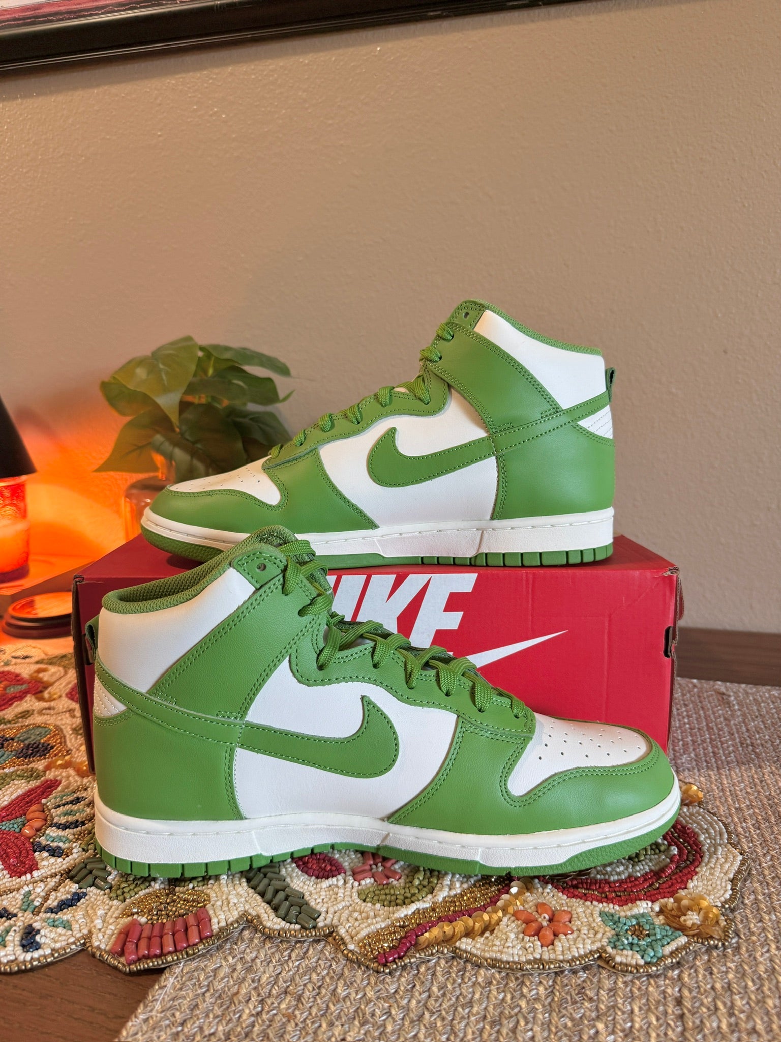 Nike Dunk High Chlorophyll Sail Size 10.5M / 12W