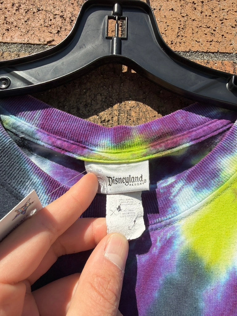 Y2K Disneyland Tower of Terror Tie Dye Tee Size L