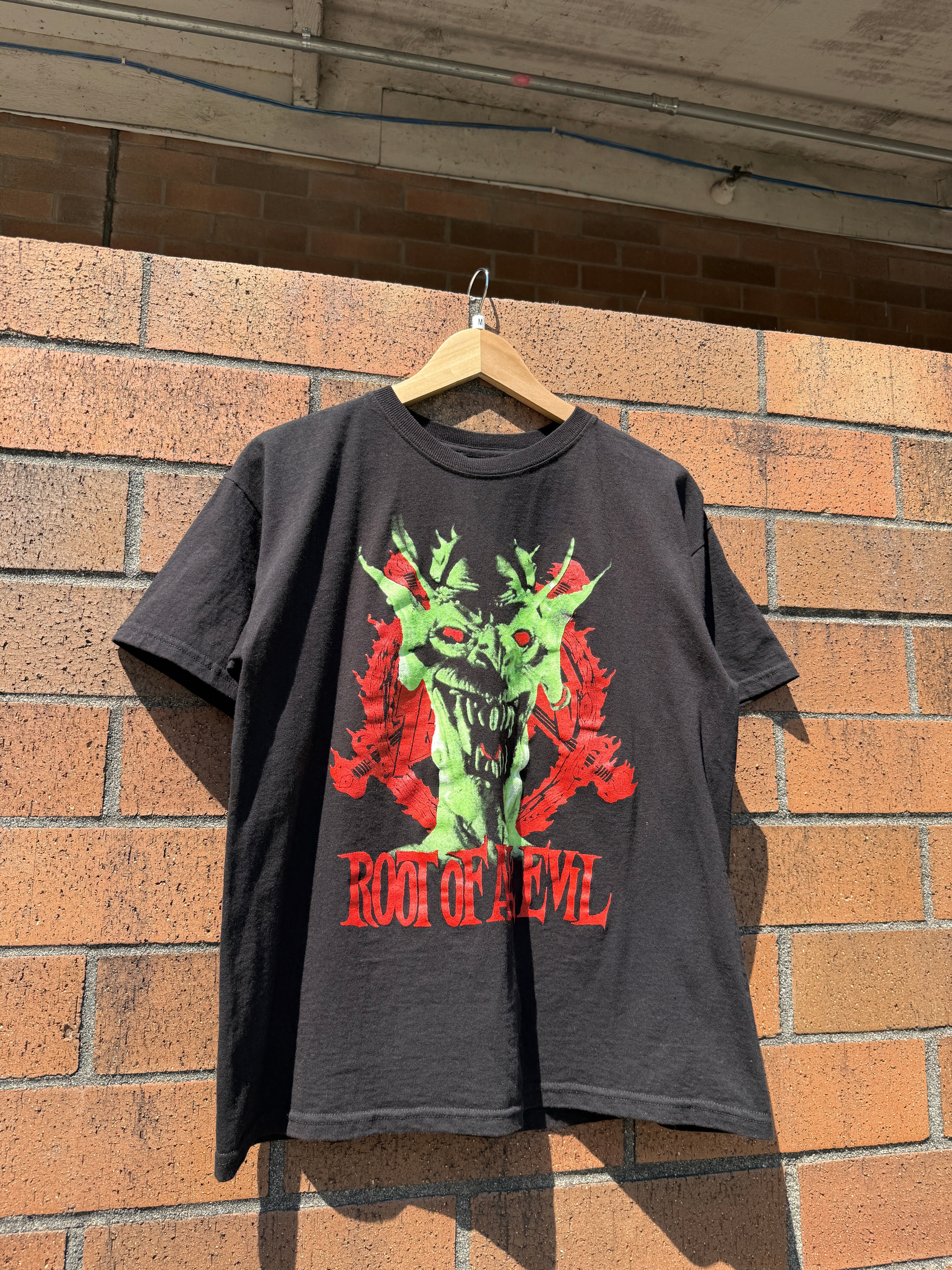 90s Slayer Rock Tees Mexican Bootleg Tee Size M