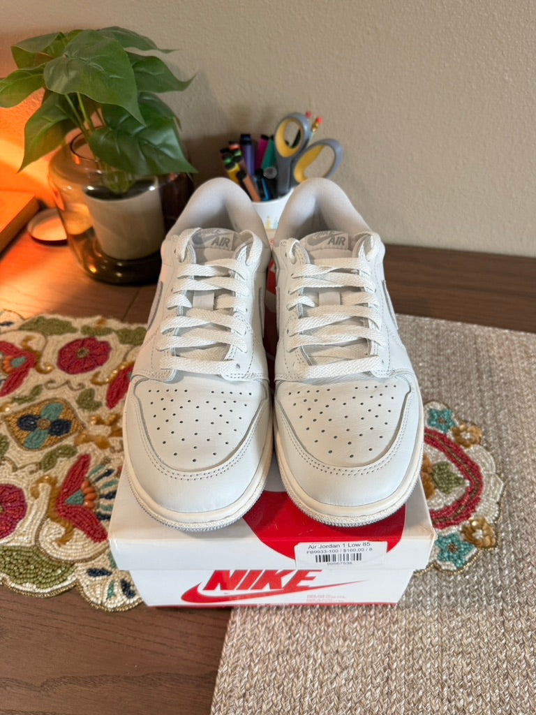 Jordan 1 Low 85 Neutral Grey Size 8 USED