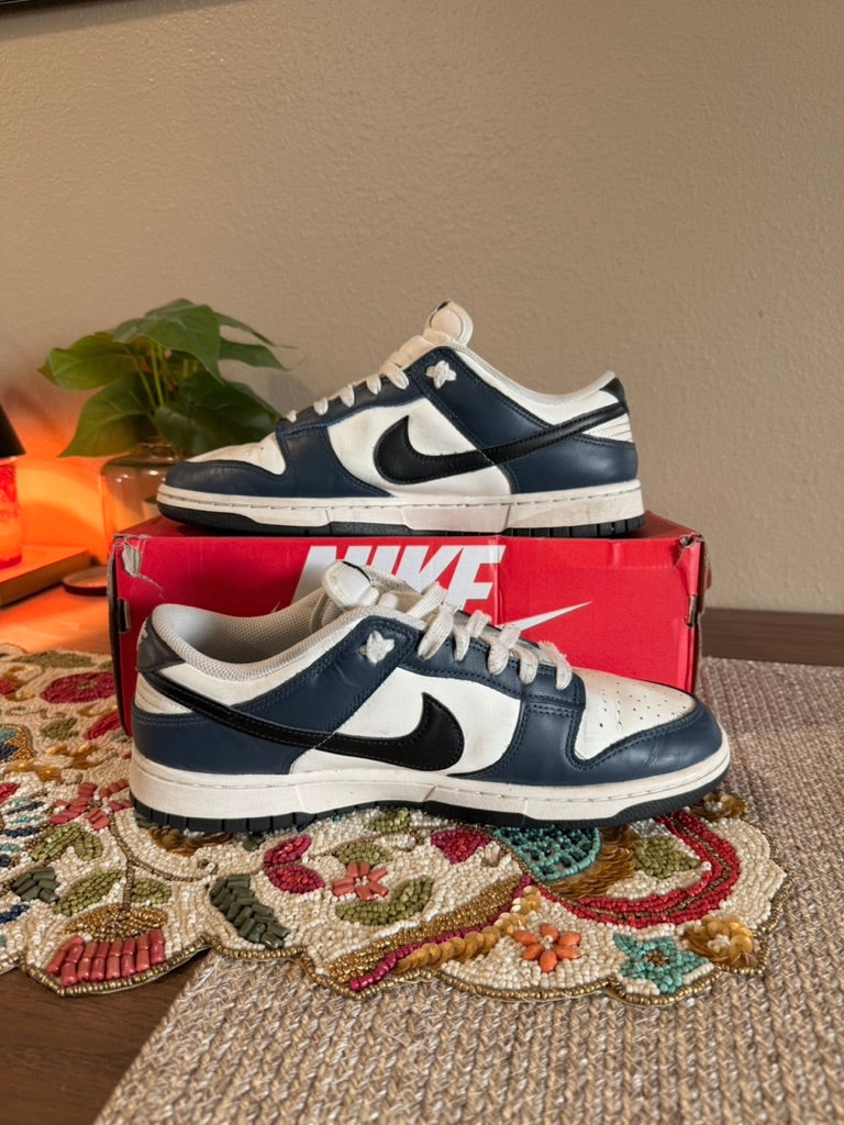 Nike Dunk Low Armory Navy Size 10.5M / 12W USED
