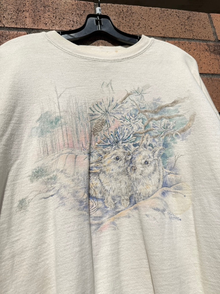 90s Northern Reflections Snow Bunny Crewneck Size M