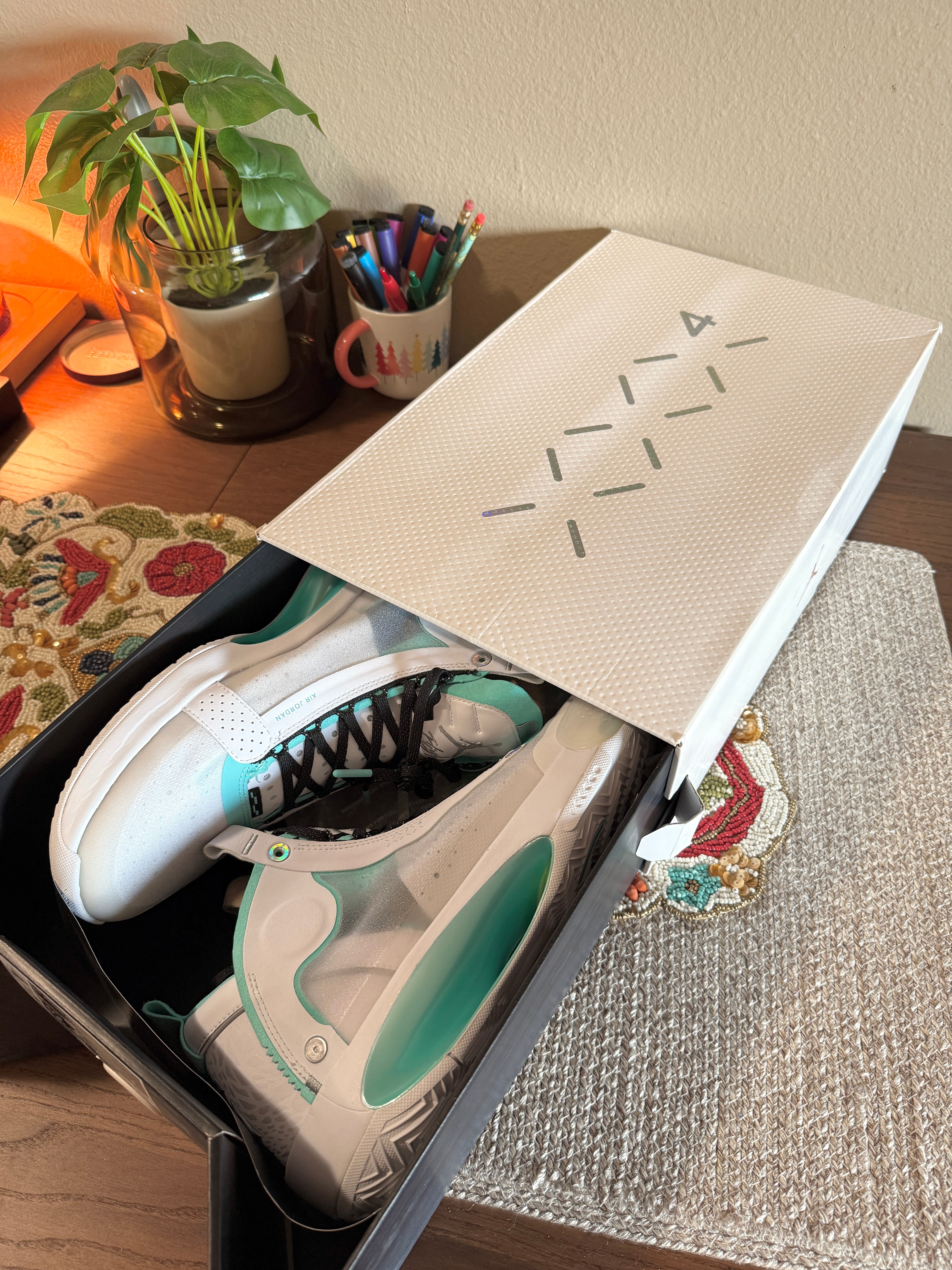 Jordan XXXIV Snow Leopard Size 12