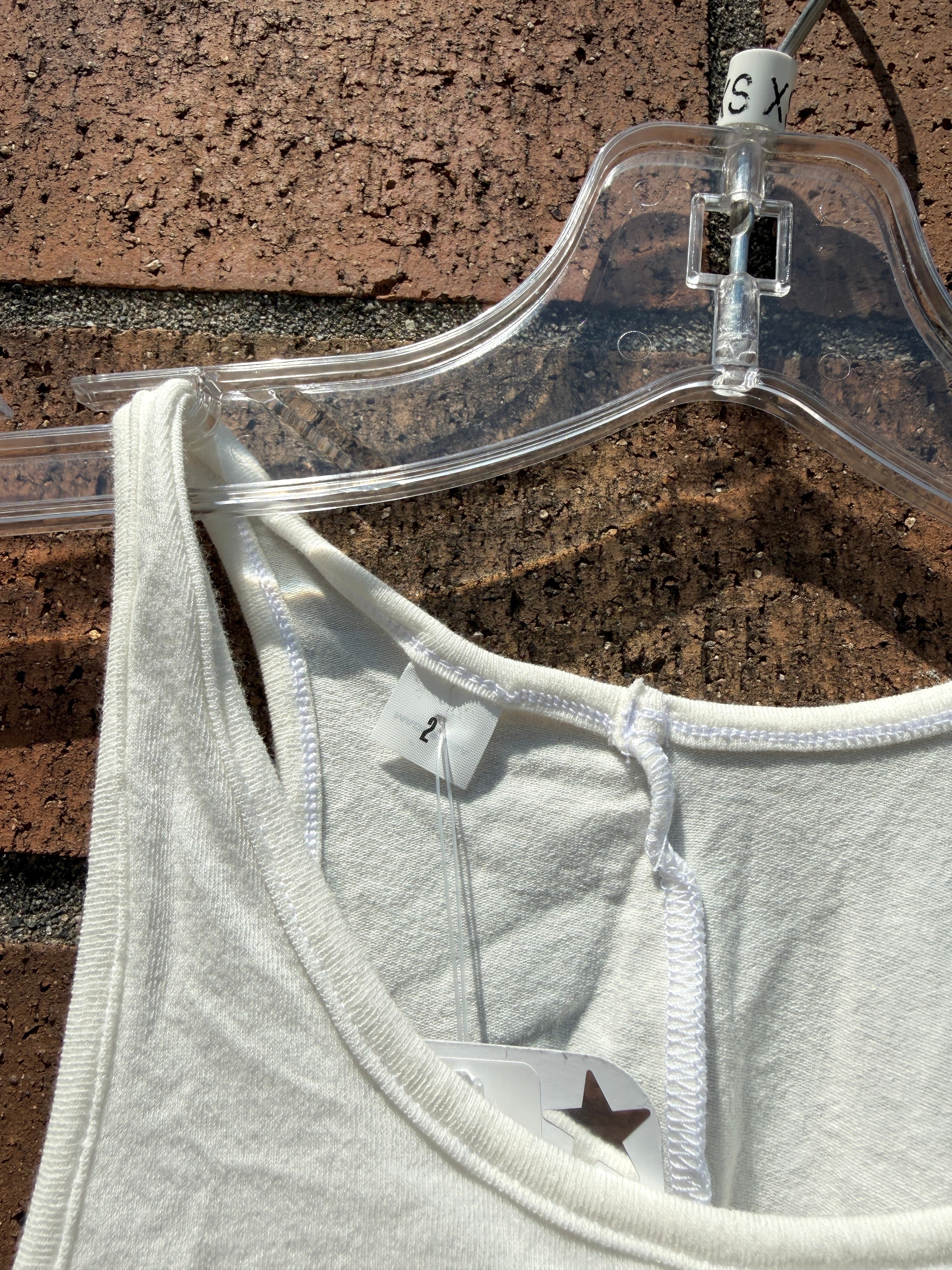 Women’s Yeezy x Mowalola Wet Tank Top White Size 2 (M/L)