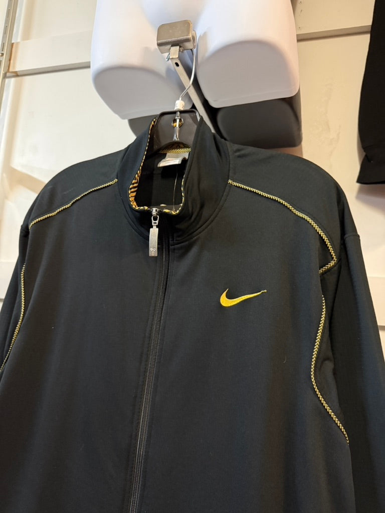 2009 Nike Kobe Bryant Black / Gold Track Jacket Sz XL