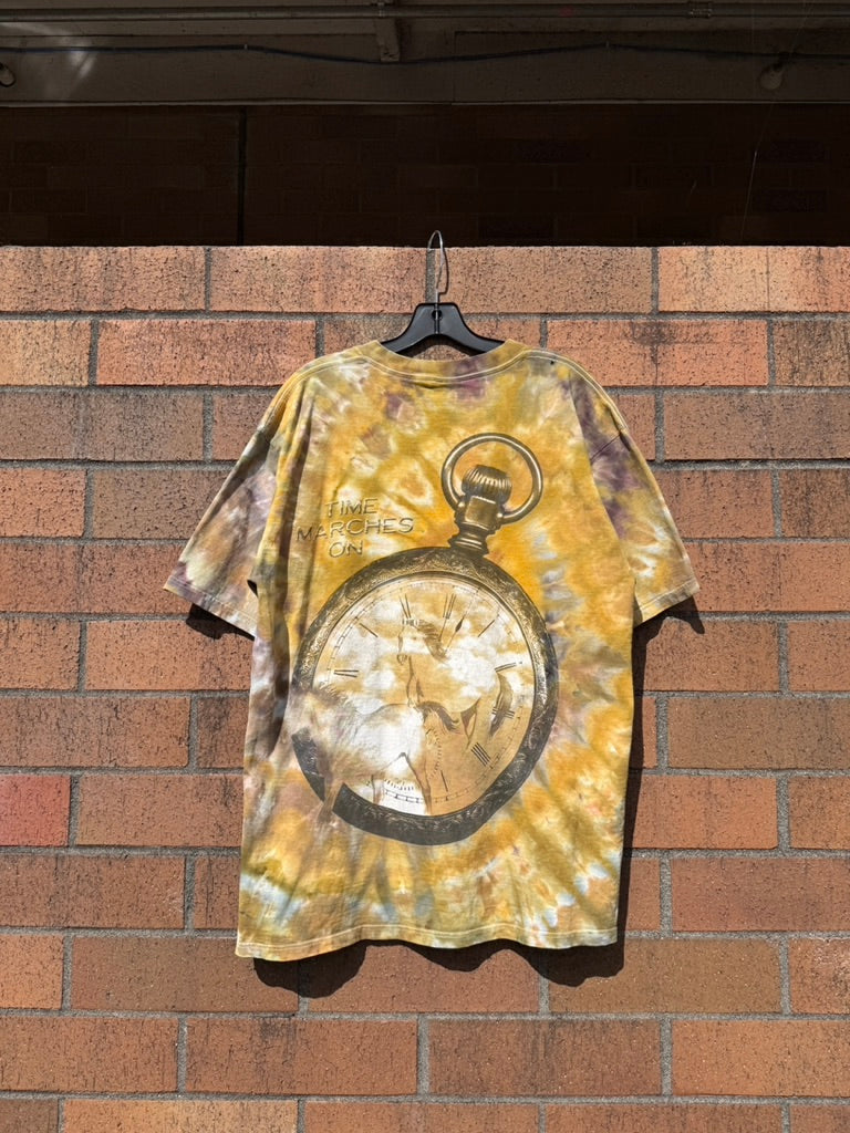 1996 Tracy Lawrence Time Marches On Hand Dyed Tee Size XL