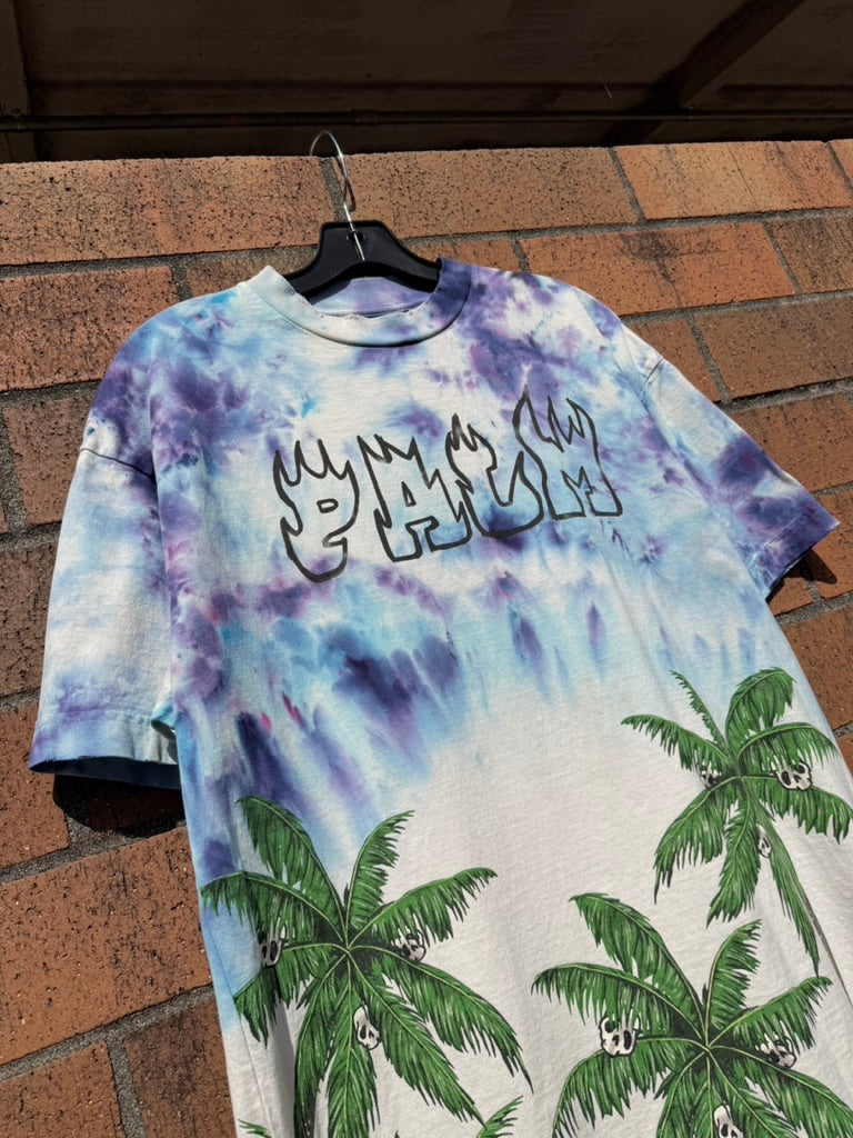 Palm Angels Palms&Skull Hand Dyed Tee Size M