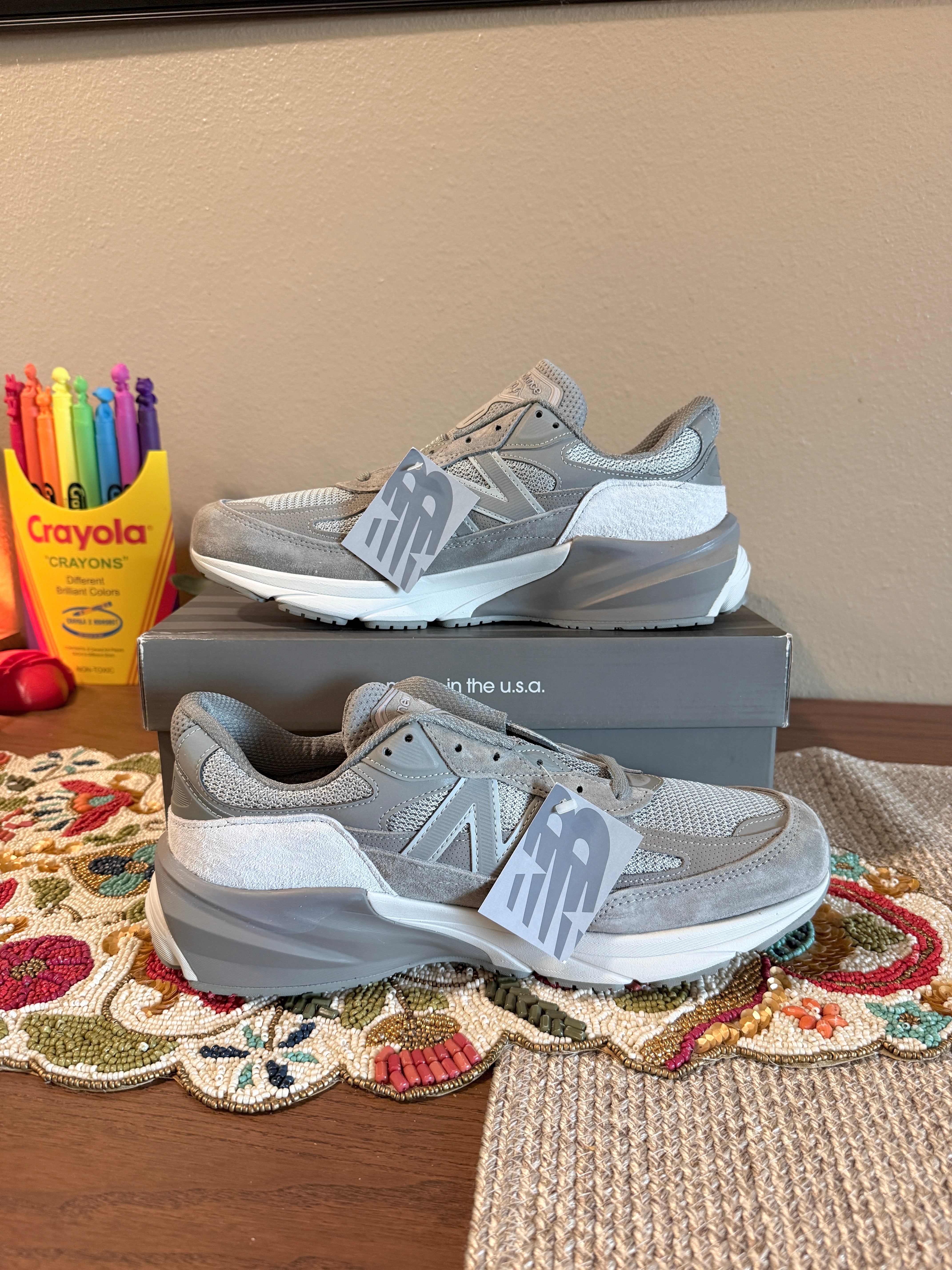 New Balance 990v6 MiUSA WTAPS Moon Mist Size 11.5 DEFECT