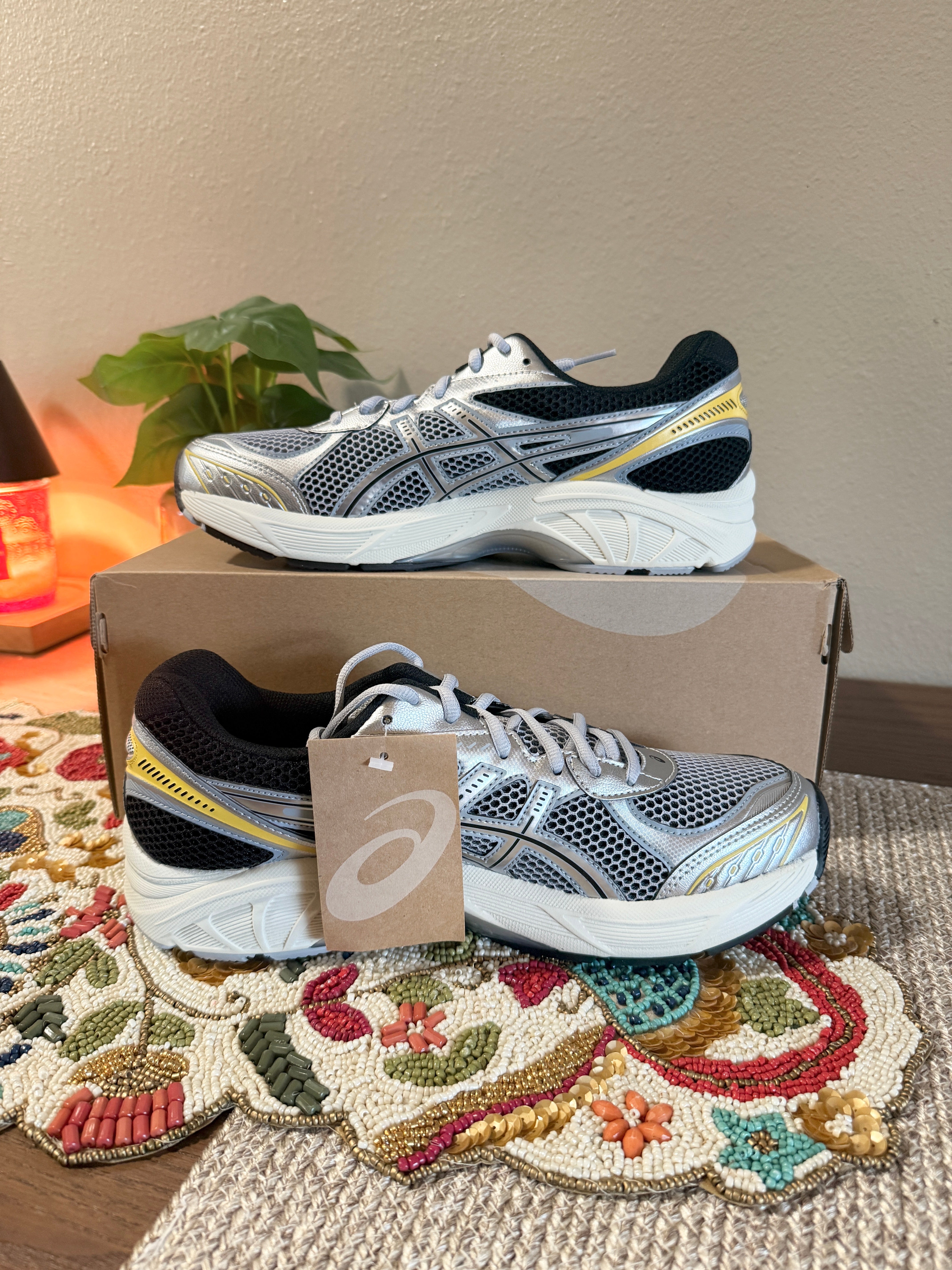 Asics GT-2160 Piedmont Grey Pure Silver Size 10