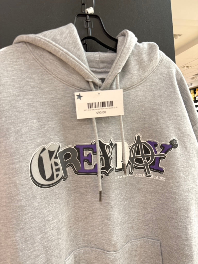 2023 Grey Day Suicide Boys Tour Hoodie Sz XL