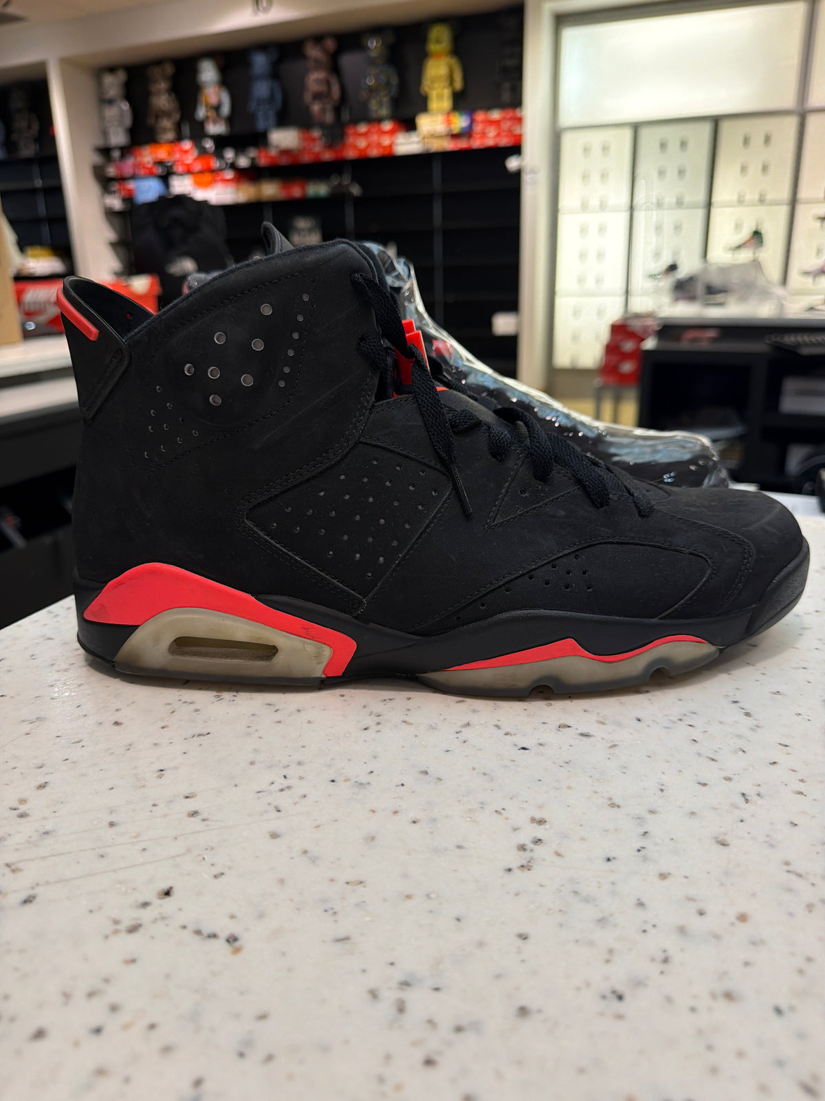 Jordan 6 Retro Infrared Black (2014) SZ 12 USED NO BOX