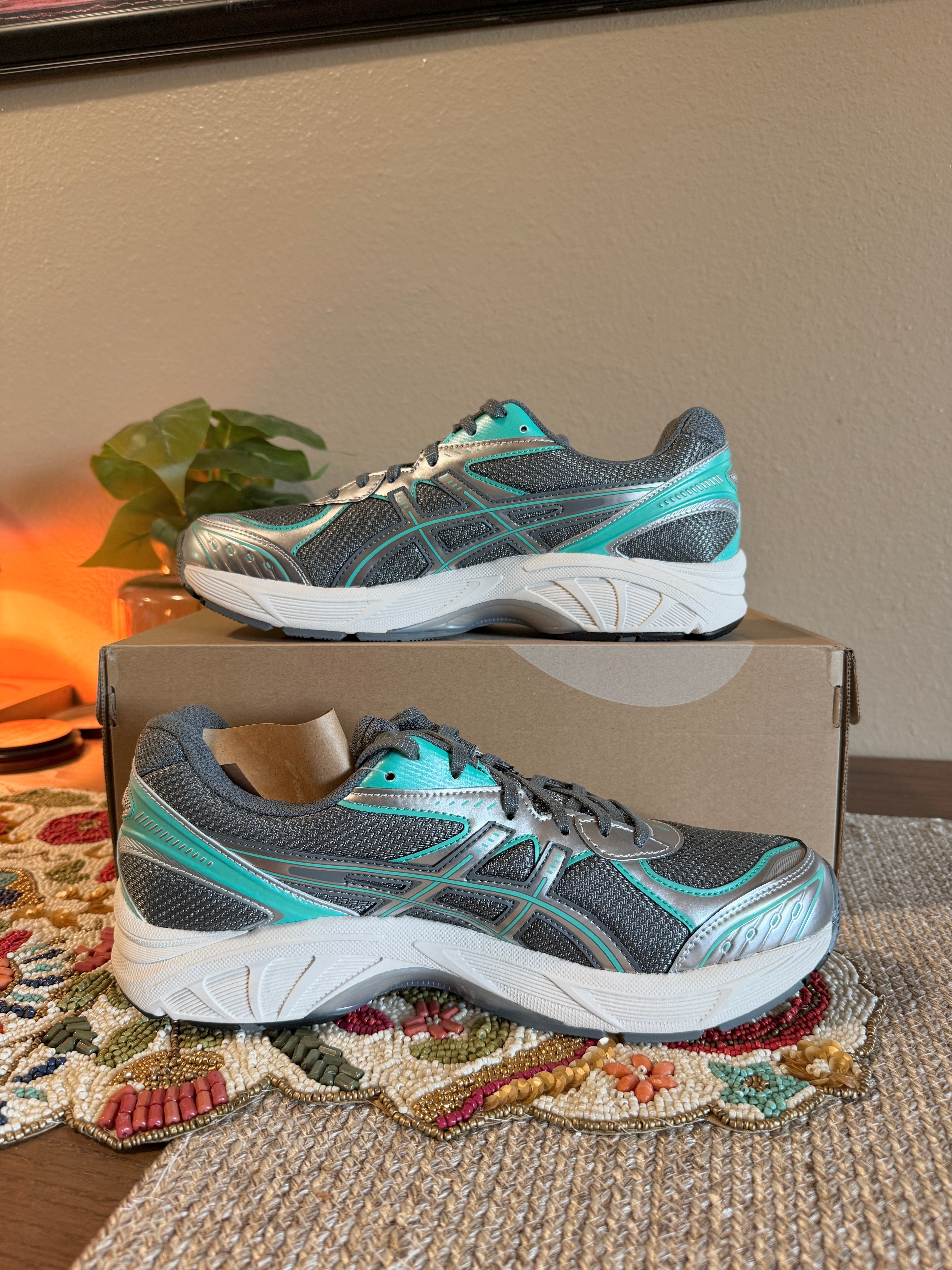 Asics GT-2160 Steel Grey Waterfall Size 11