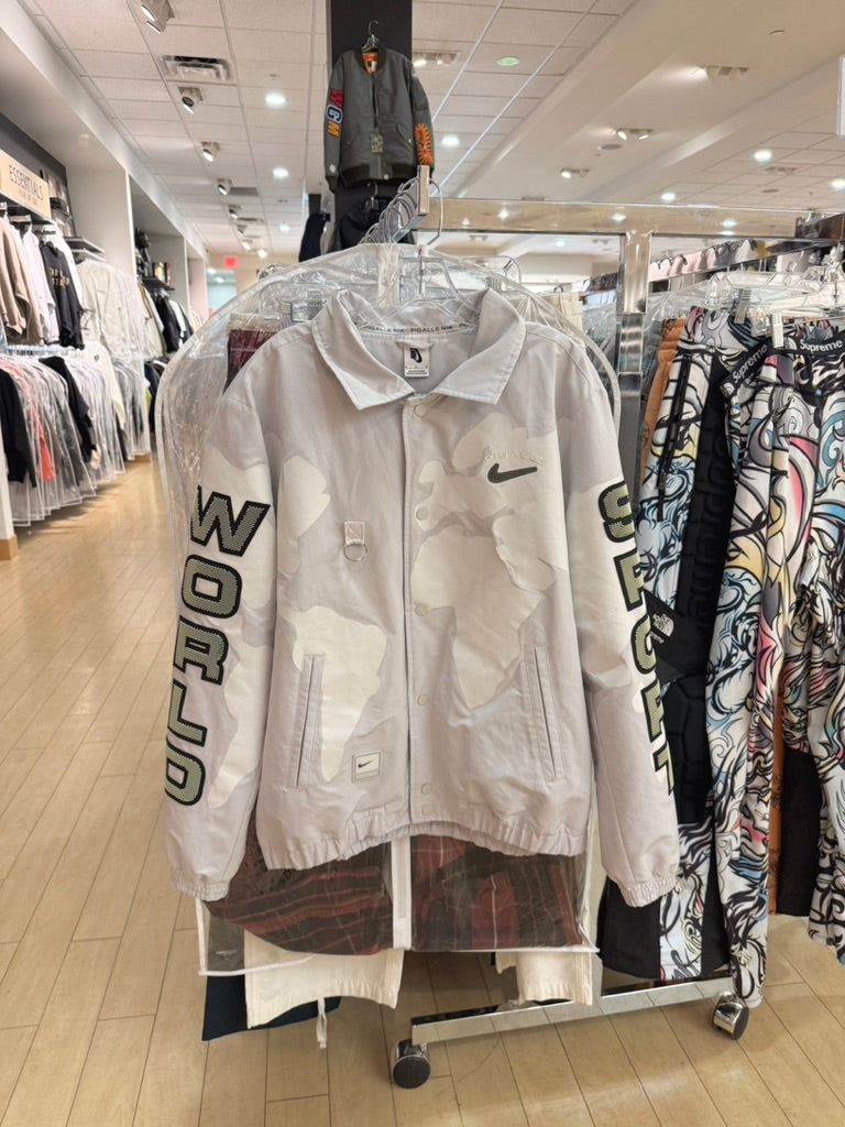 Nike x Pigalle Story Coach Jacket Size M USED