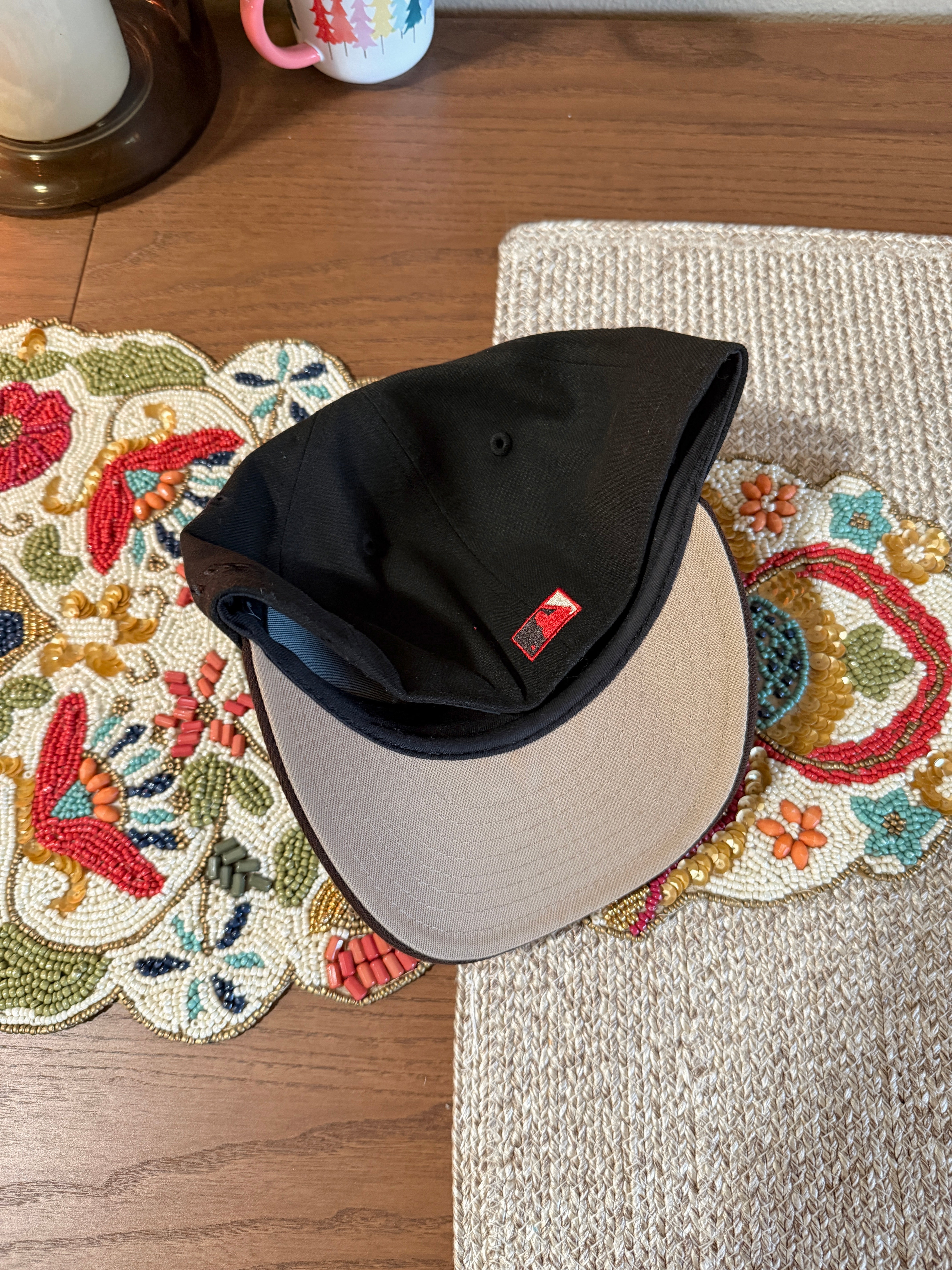 New Era x RAW Smokers Houston Astros 35 Years Fitted Hat Size 7 1/4 USED
