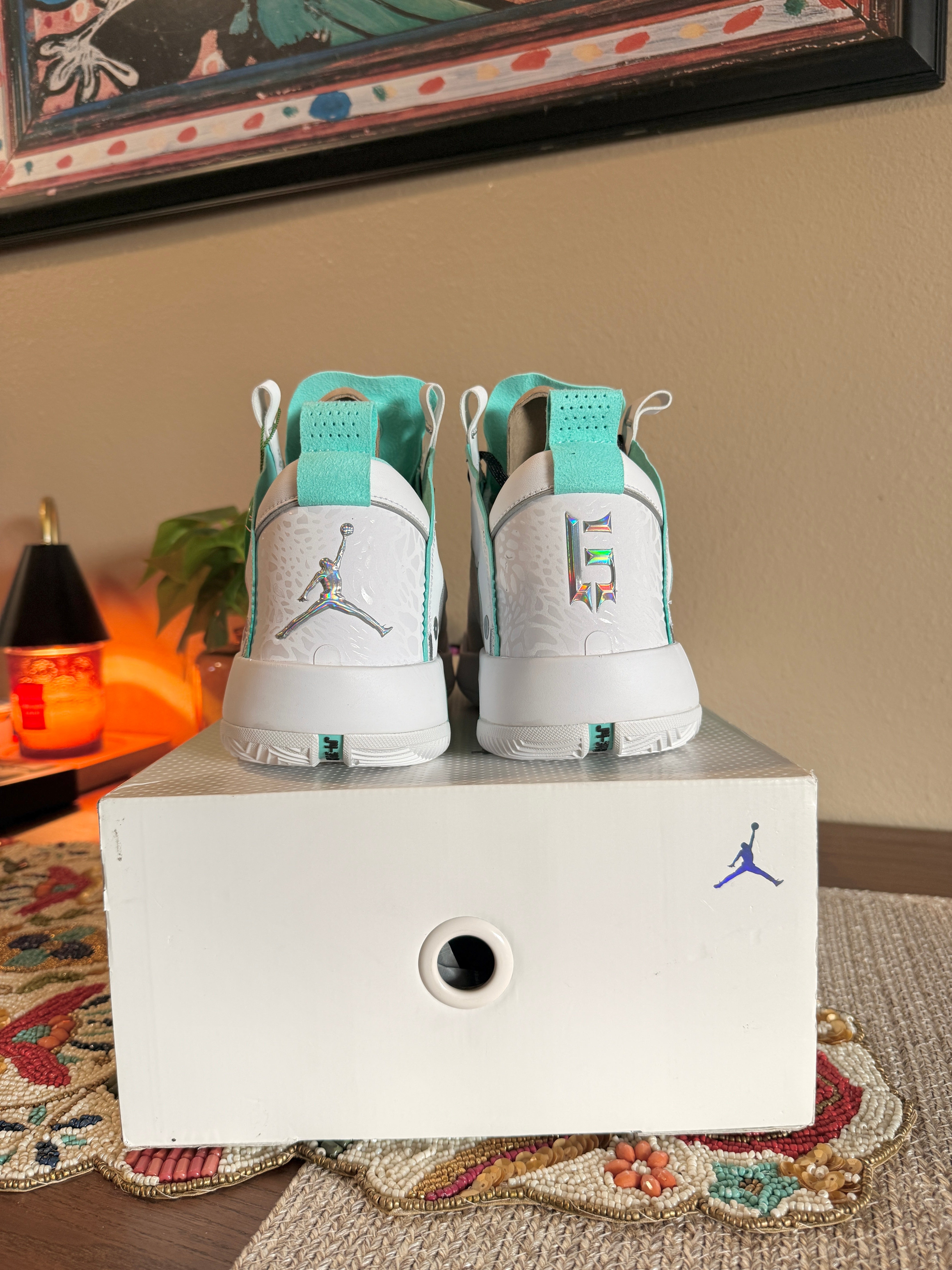Jordan XXXIV Snow Leopard Size 12