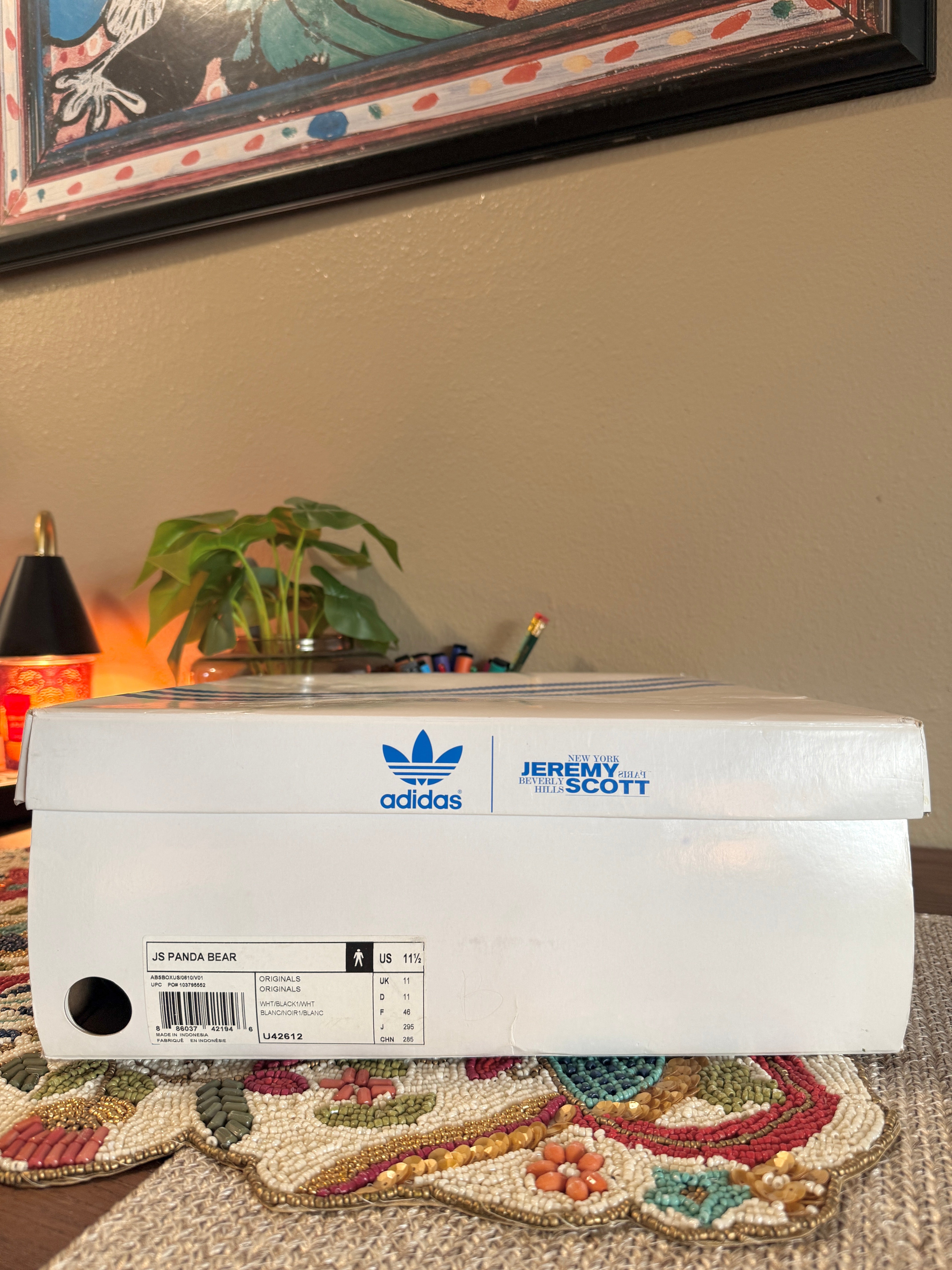 adidas JS Wings Panda Bear Size 11.5