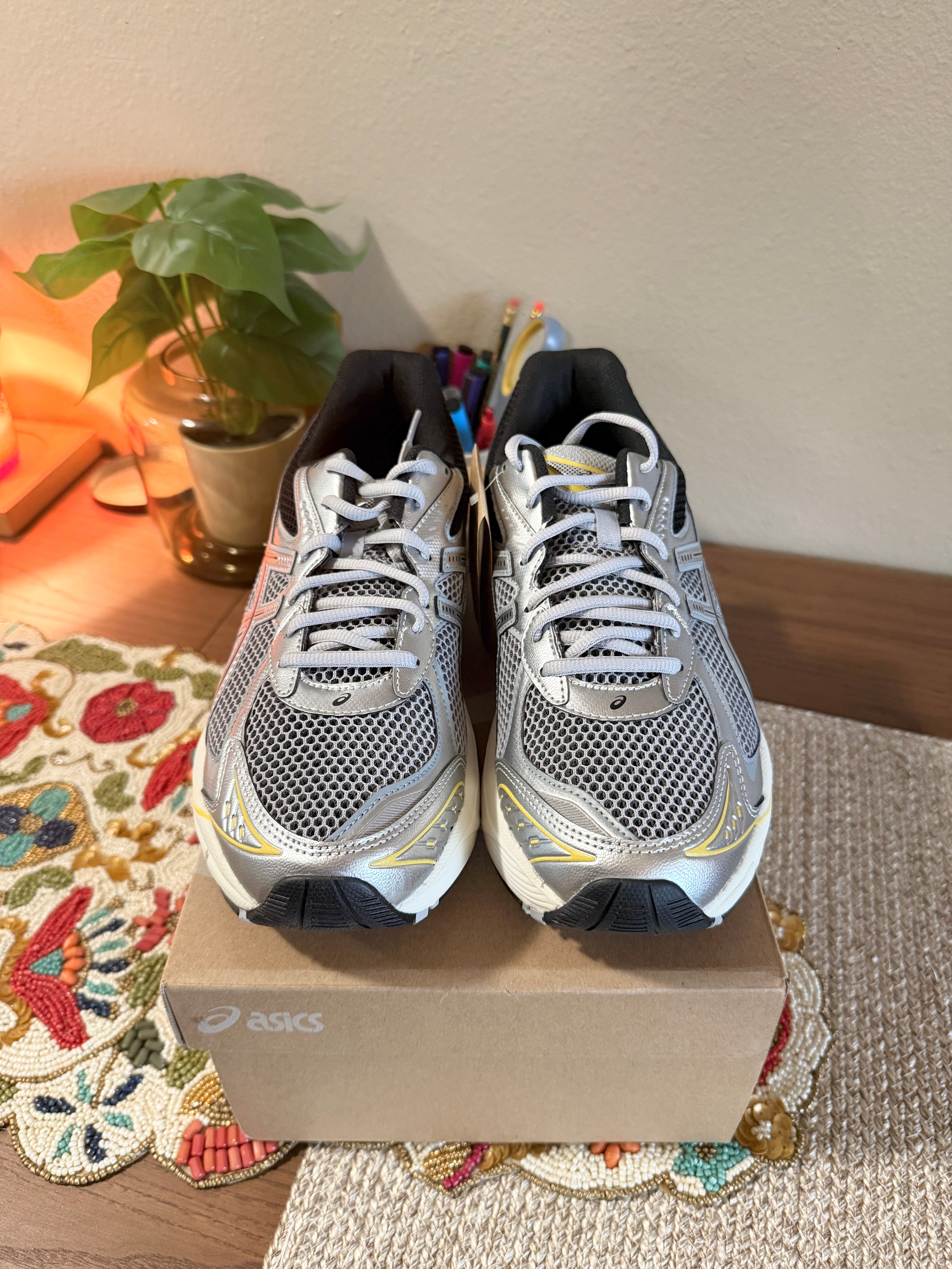 Asics GT-2160 Piedmont Grey Pure Silver Size 10