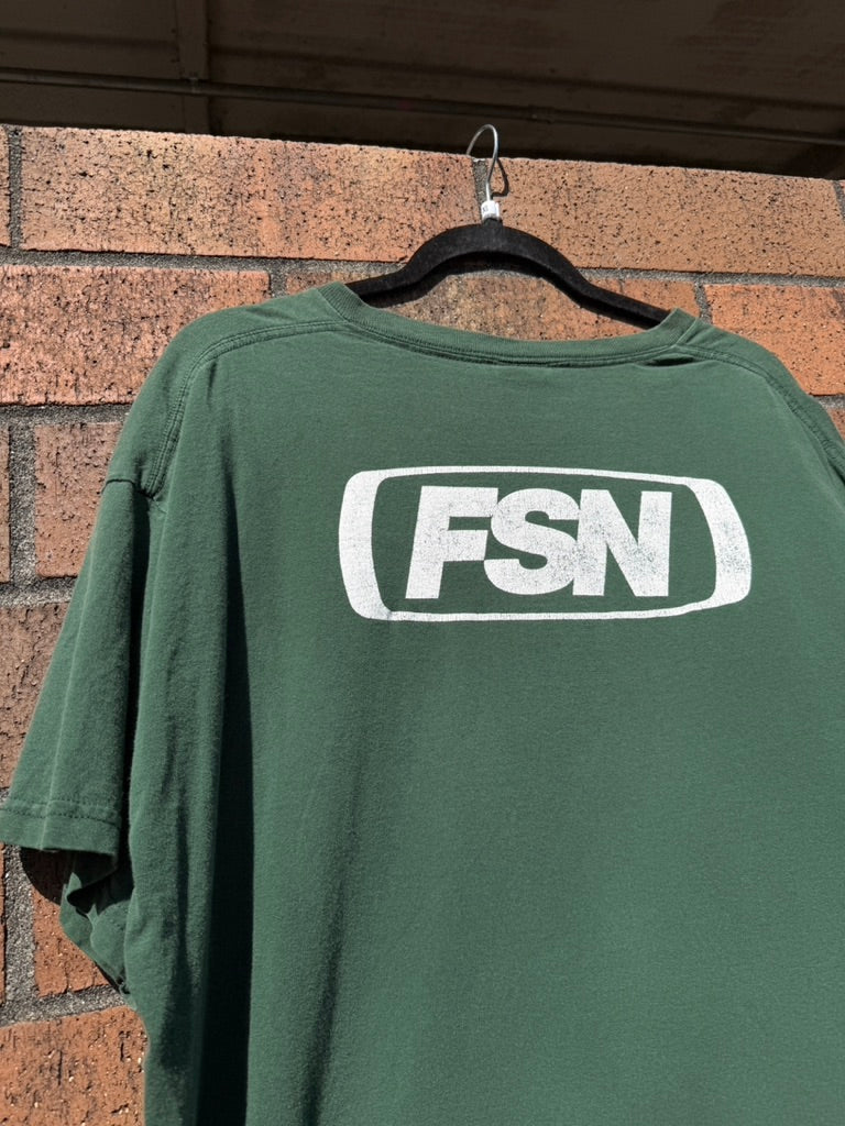 Y2K Seattle Sonics FSN Tee Green Size XL