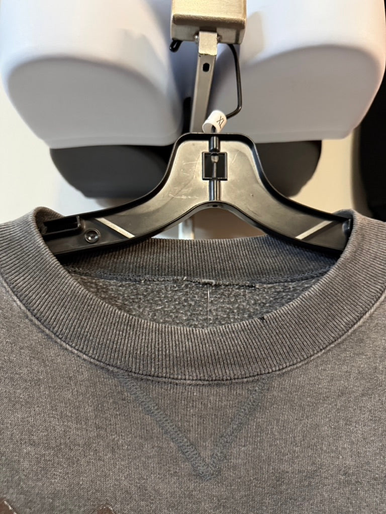 90s Lone Wolf Dark Grey Crewneck Sz XL