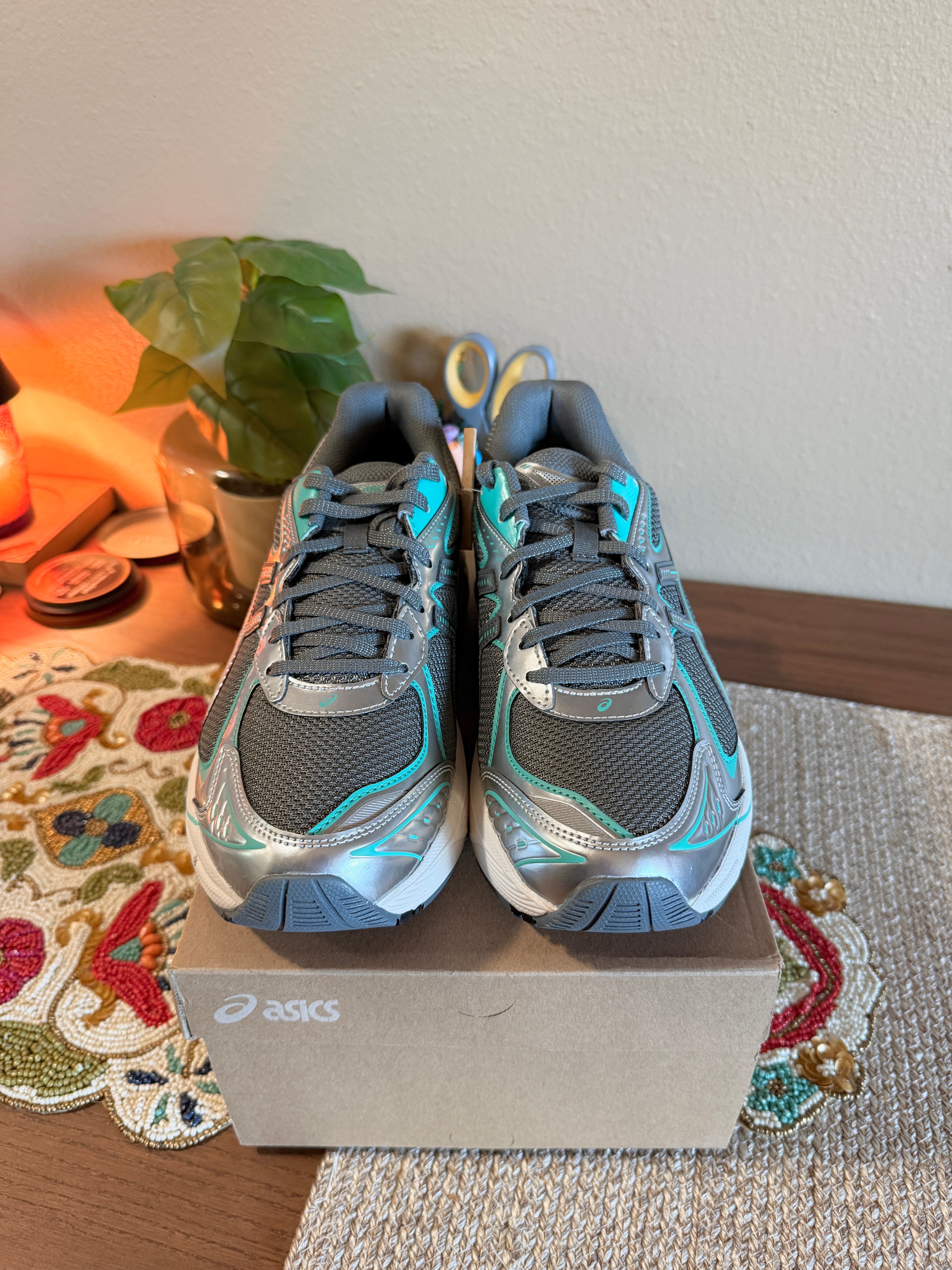 Asics GT-2160 Steel Grey Waterfall Size 10