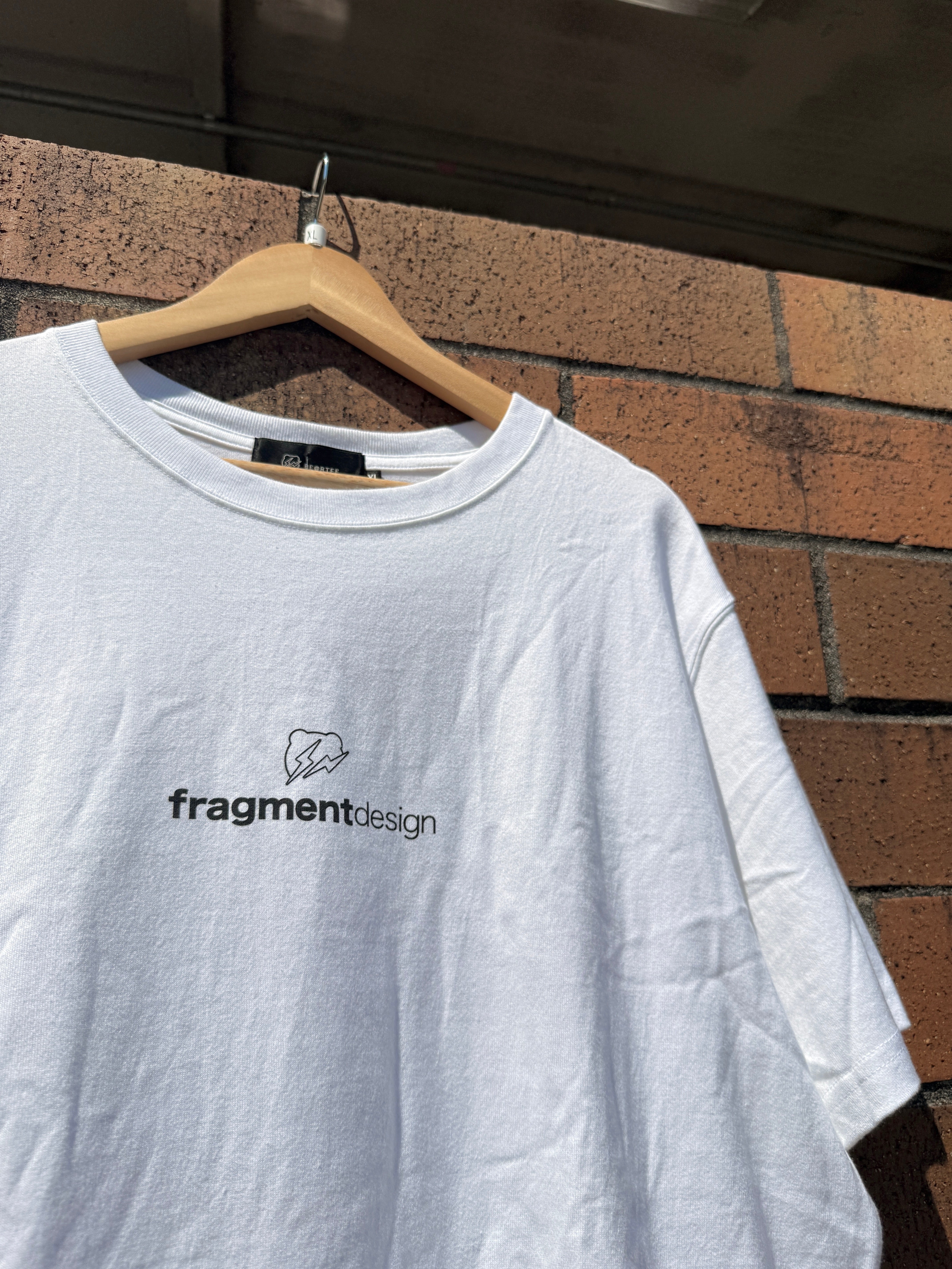 Fragment Design White Bearbrick Tee Size XL