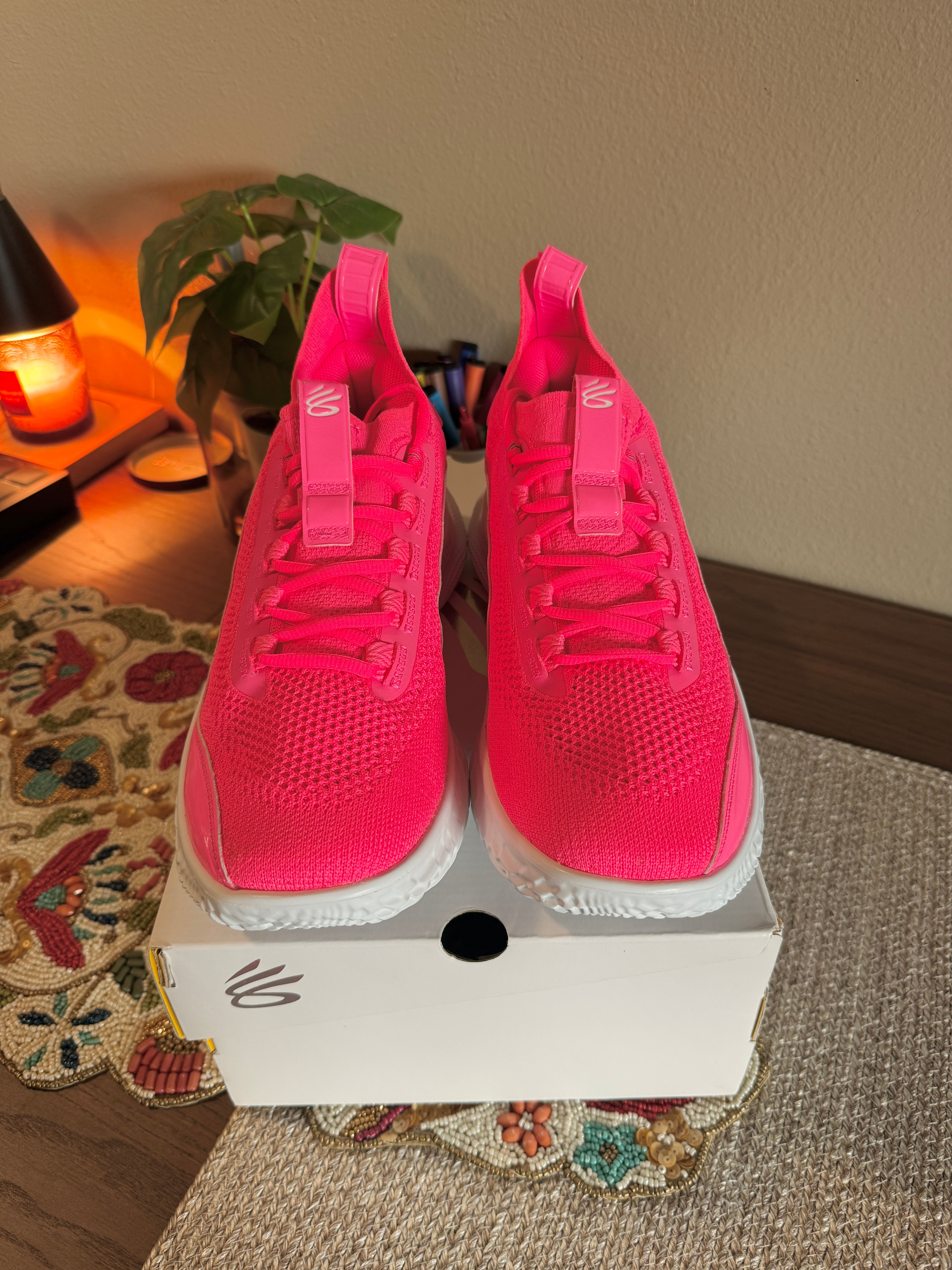 Curry Brand Curry 8 NM Pink Size 11.5