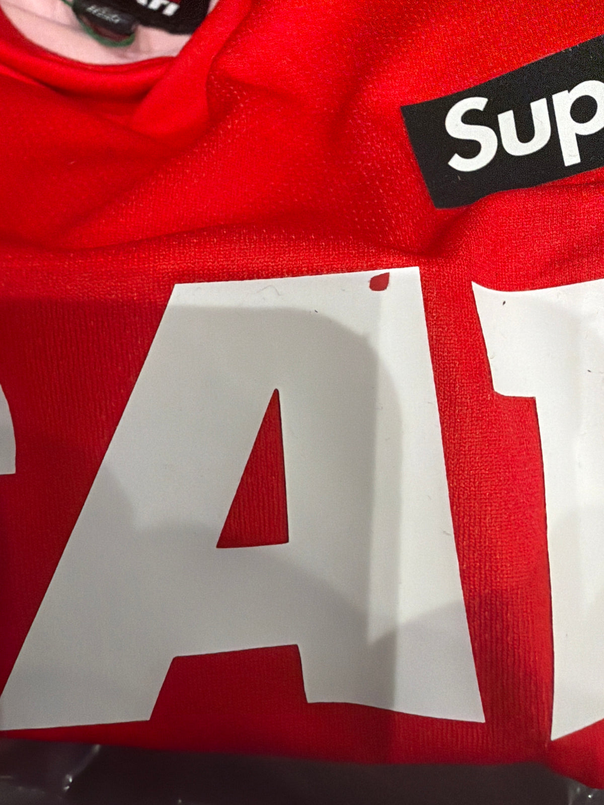 Supreme Ducati Soccer Jersey (Spot on A) Sz Large